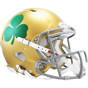 Notre Dame Fighting Irish Authentic Speed Shamrock