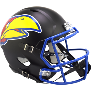 Kansas Jayhawks Black Replica Speed