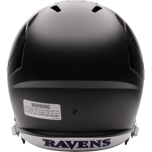 Baltimore Ravens Darkness Helmet On Field Alternate Replica Speed