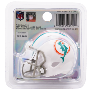 Miami Dolphins Limited Edition Throwback Pocket Size Helmet
