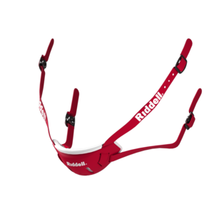 HARD CUP CHIN STRAP LARGE SCARLET