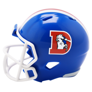 Denver Broncos Limited Edition Throwback Pocket Size Helmet Denver Broncos Limited Edition Throwback Pocket Size Helmet