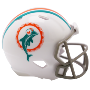 Miami Dolphins Limited Edition Throwback Pocket Size Helmet