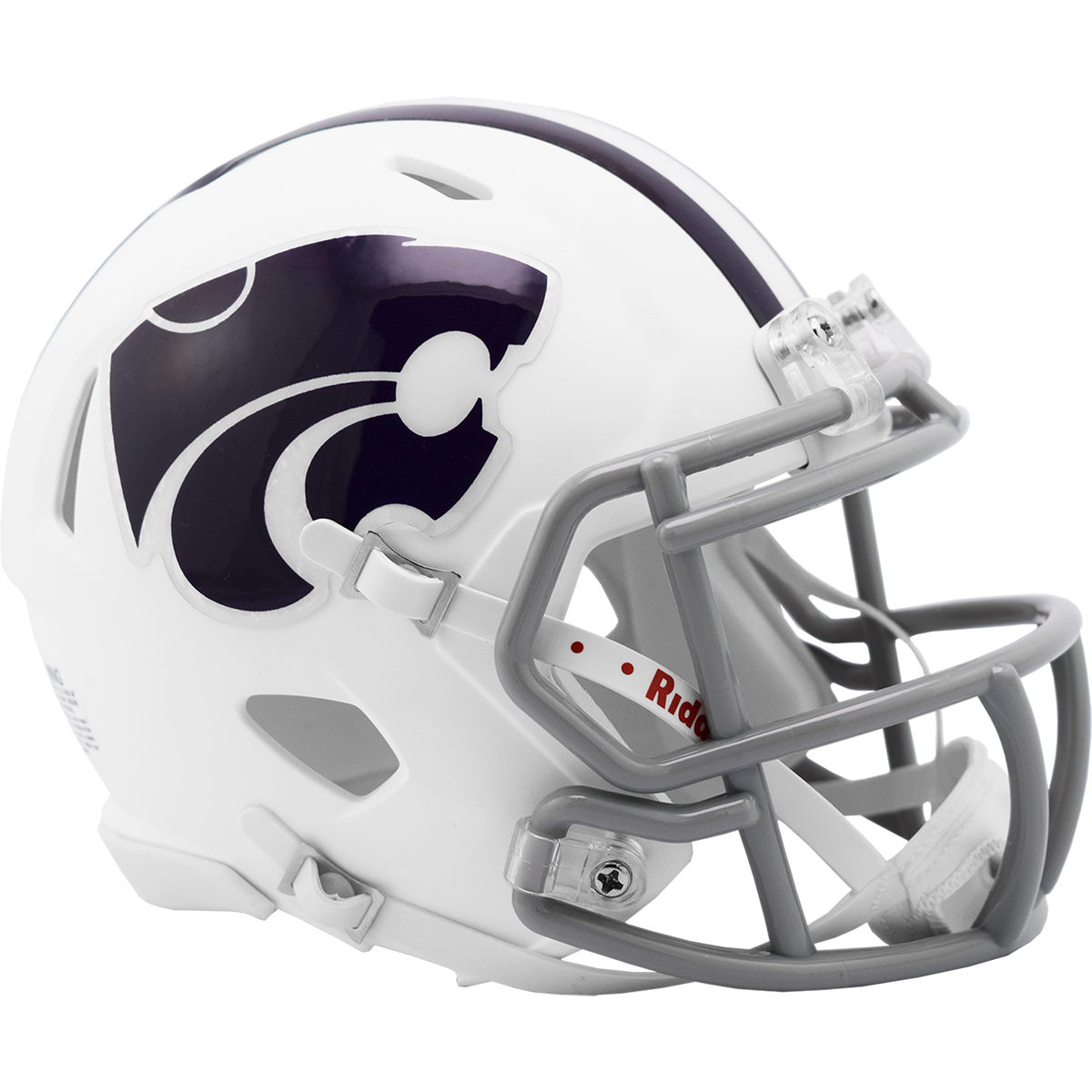 Kansas State Wildcats Mini Speed White