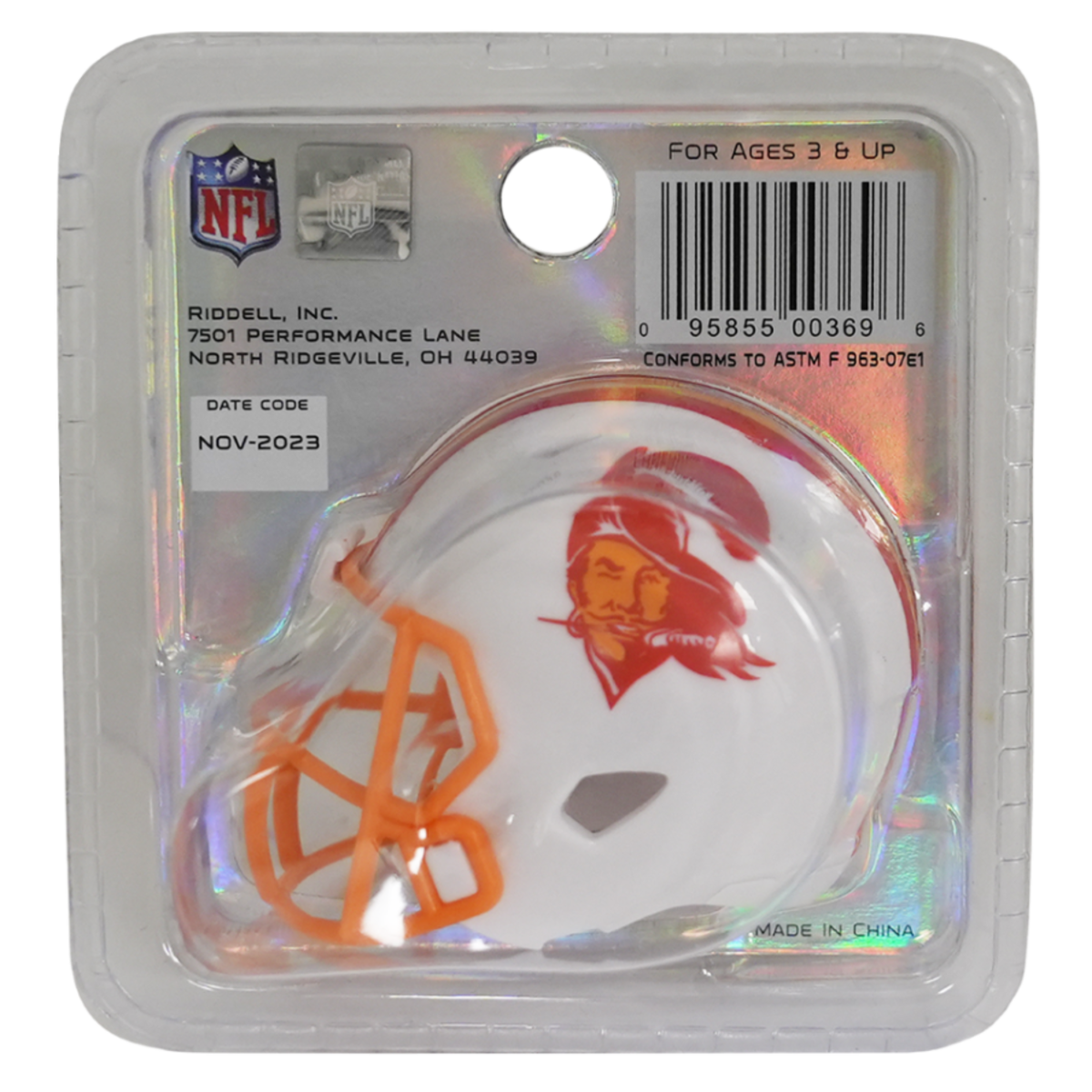 Tampa Bay Buccaneers Limited Edition Throwback Pocket Size Helmet