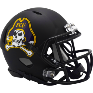 East Carolina Pirates Matte Black Mini Speed East Carolina Pirates Matte Black Mini Speed
