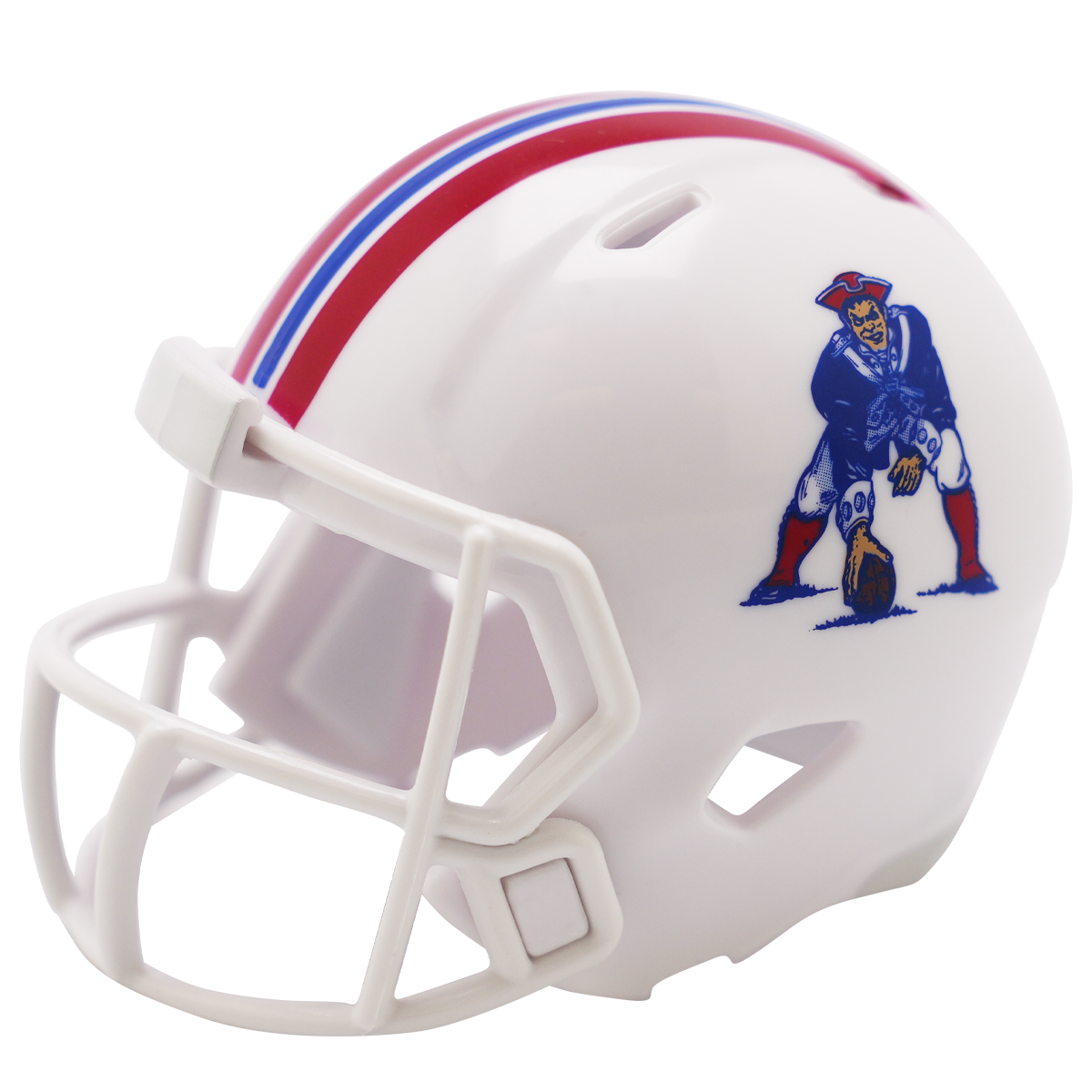 New England Patriots Limited Edition Throwback Pocket Size Helmet	