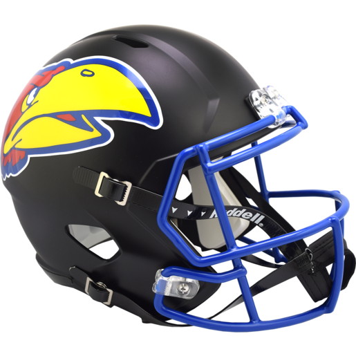 Kansas Jayhawks Black Replica Speed