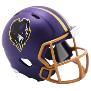 Baltimore Ravens Limited Edition On-Field Alternate Pocket Size Helmet