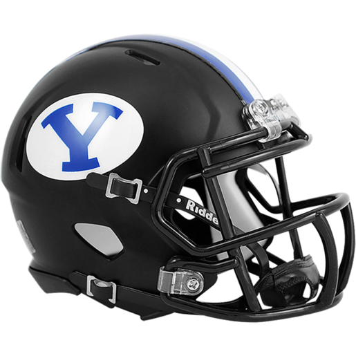 Brigham Young Cougars Mini Speed Matte Black