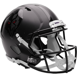 Baltimore Ravens Darkness Helmet On Field Alternate Authentic Speed