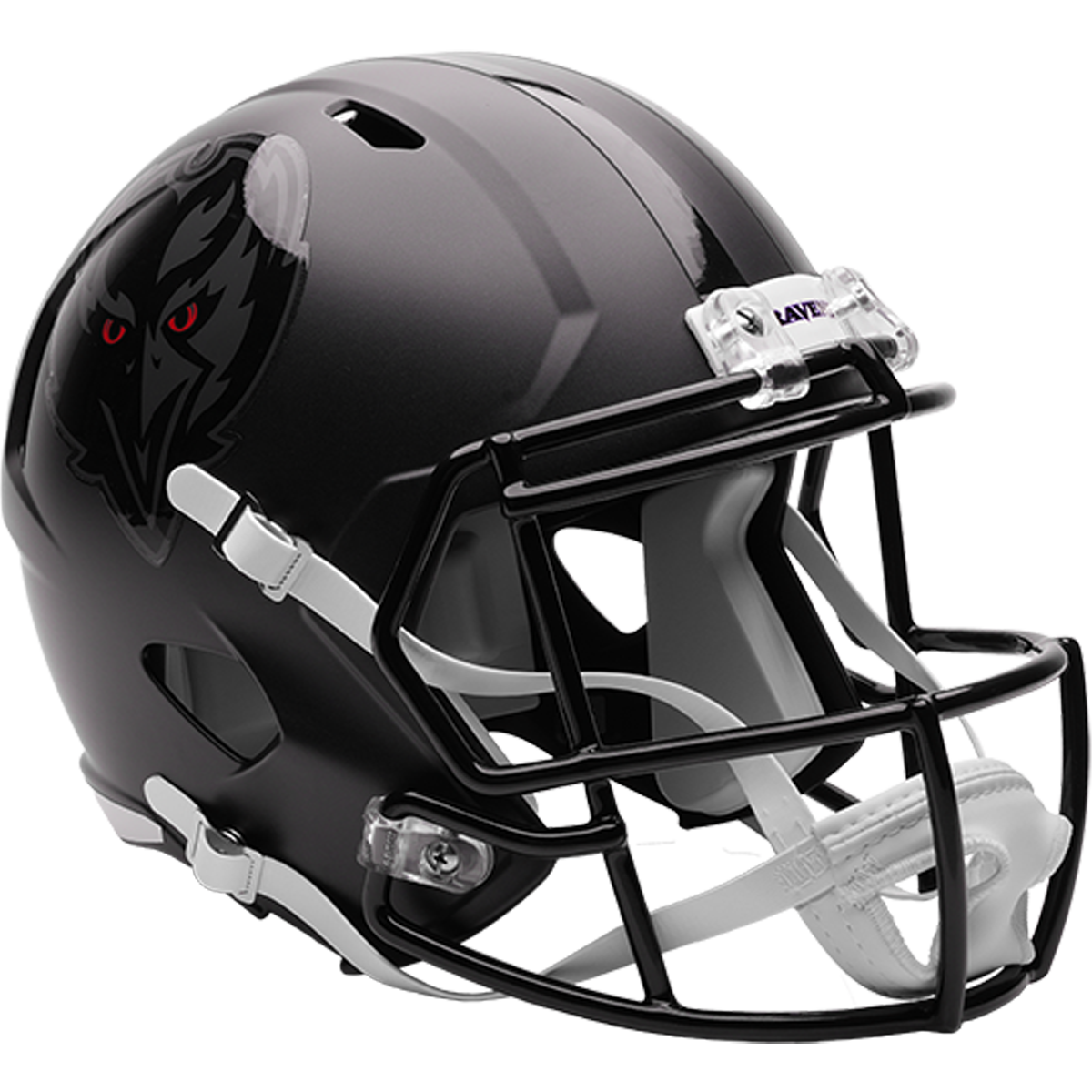 Baltimore Ravens Darkness Helmet On Field Alternate Replica Speed