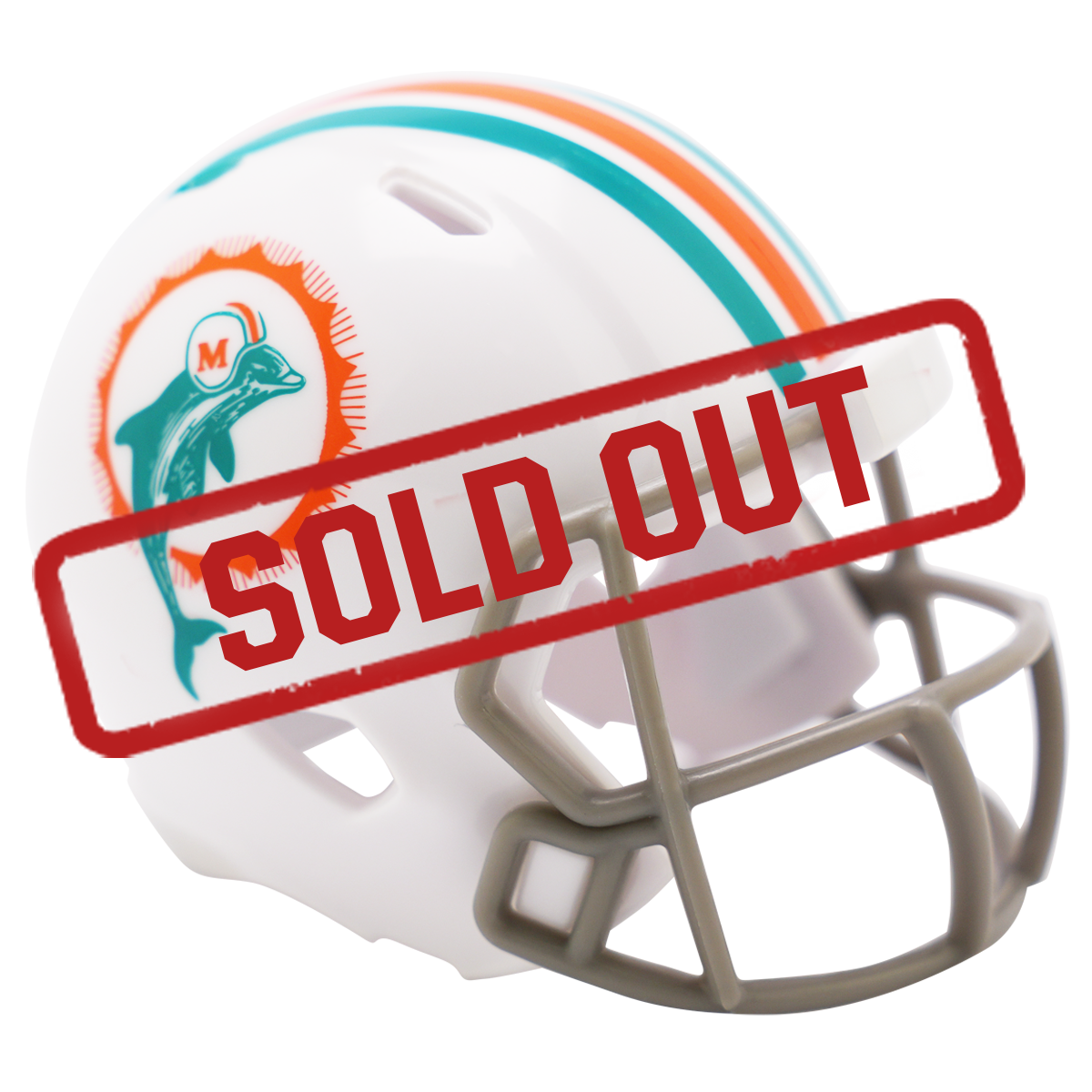 Miami Dolphins Limited Edition Throwback Pocket Size Helmet