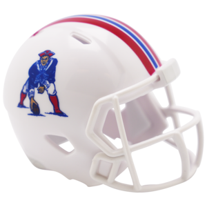 New England Patriots Limited Edition Throwback Pocket Size Helmet	