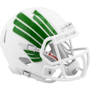 North Texas Mean Green Mini Speed White North Texas Mean Green Mini Speed White
