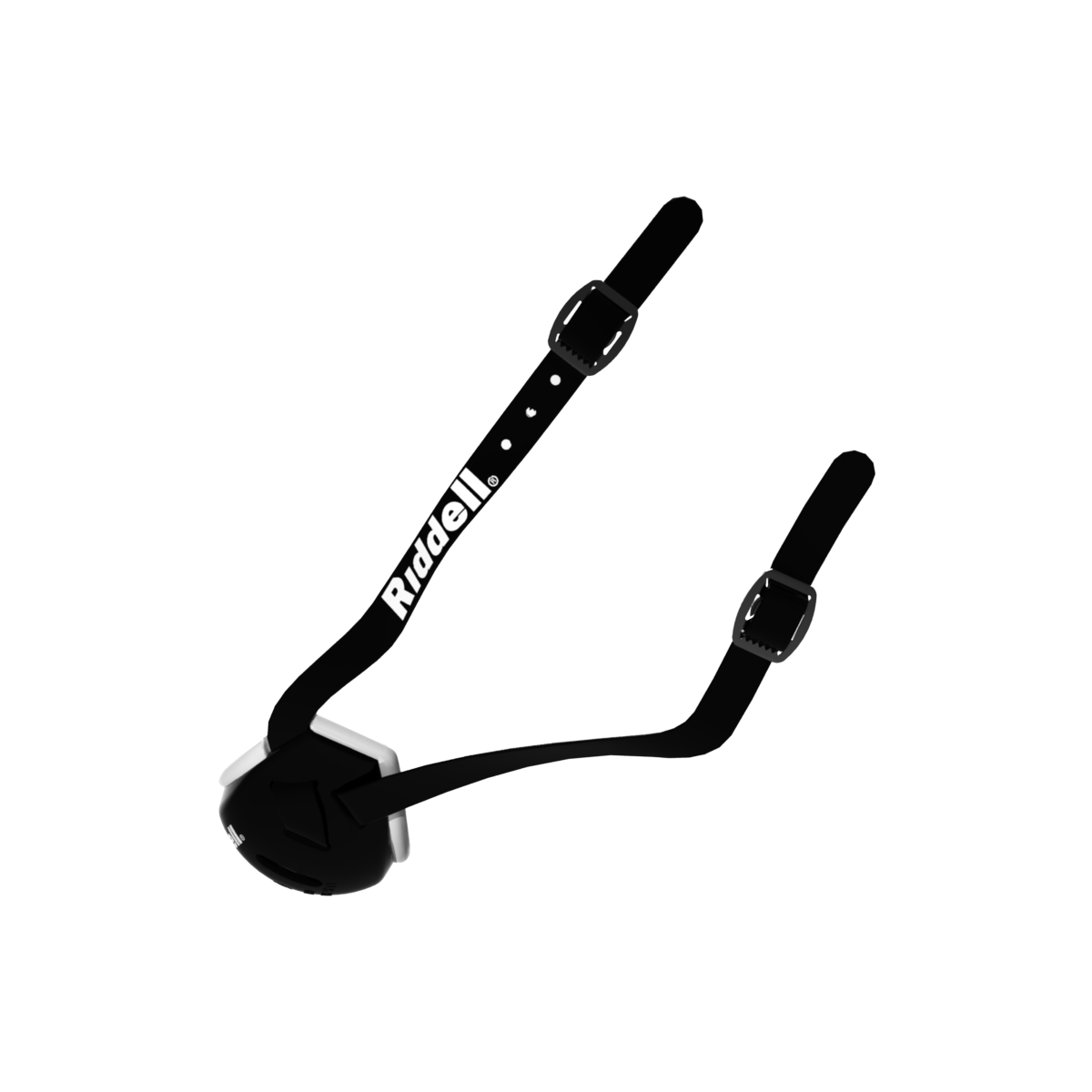 HARD CUP CHIN STRAP LARGE  BLACK