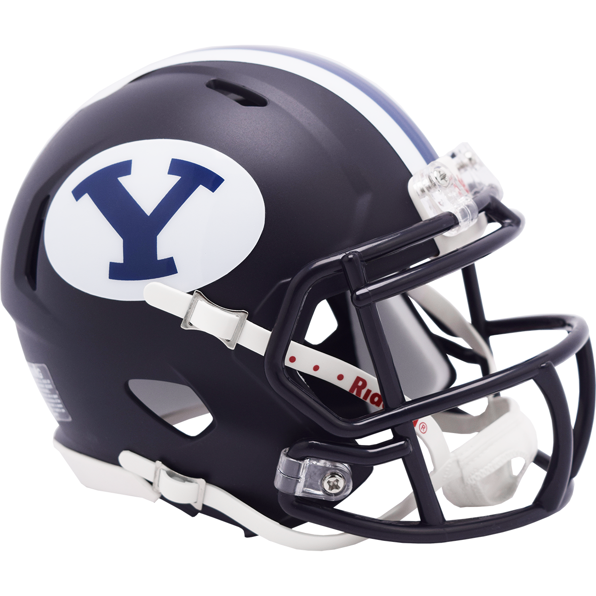 Mini Casco Da Calcio BYU Brigham Young Cougars 2022, Scala 1/2, Revolution Speed, Collezione Autografi