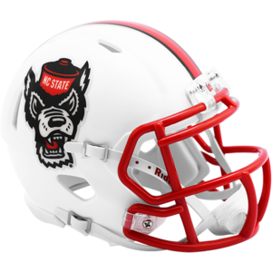 North Carolina State Wolfpack Mini Speed Tuffy White