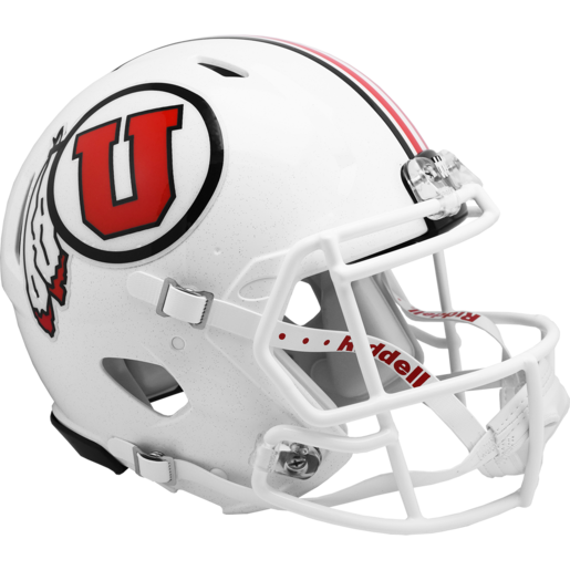 Utah Utes White Authentic Speed