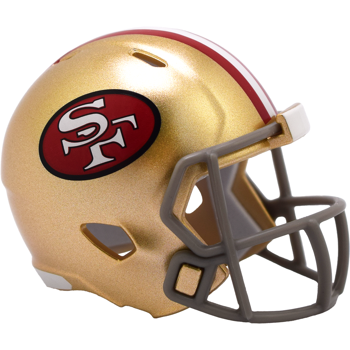 San Francisco 49ers Limited Edition Throwback Pocket Size Helmet