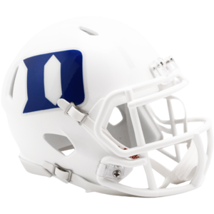 Duke Blue Devils White Mini Speed
