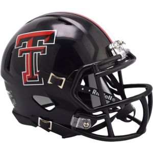 Texas Tech Red Raiders Black Mini Speed