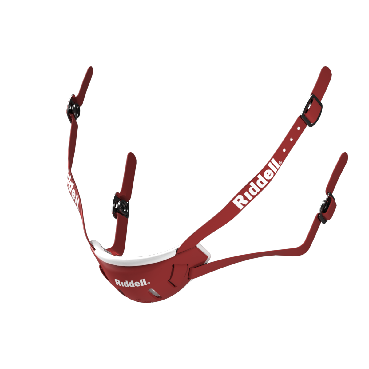 HARD CUP CHIN STRAP LARGE CARDINAL