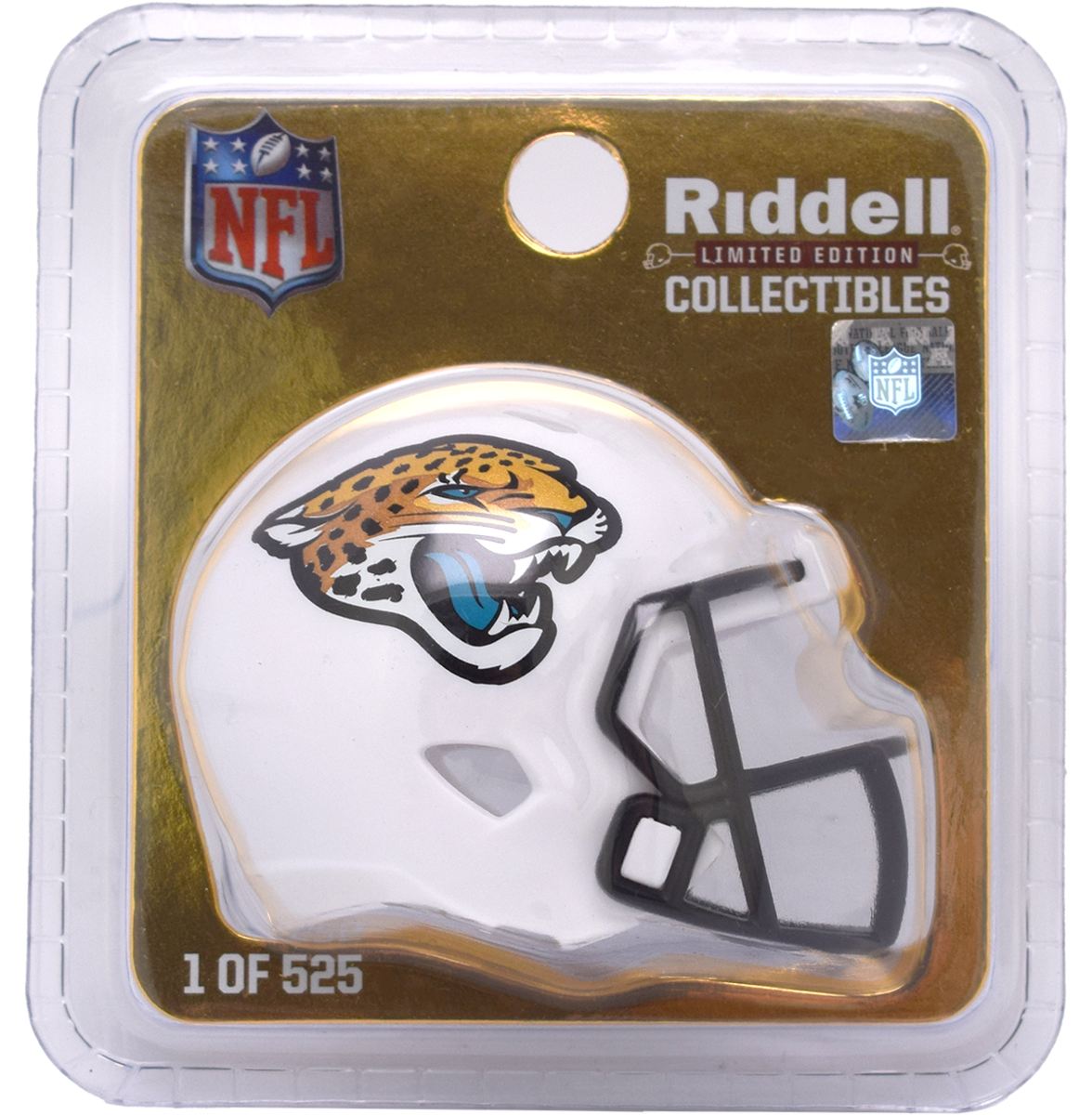 Jacksonville Jaguars Limited Edition On Field Alternate Pocket Size Helmet