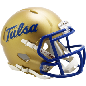 Tulsa Golden Hurricane Gold Mini Speed