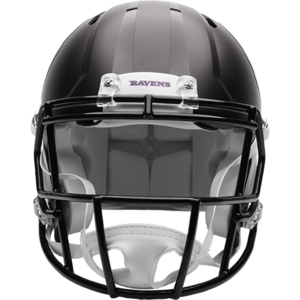 Baltimore Ravens Darkness Helmet On Field Alternate Authentic Speed