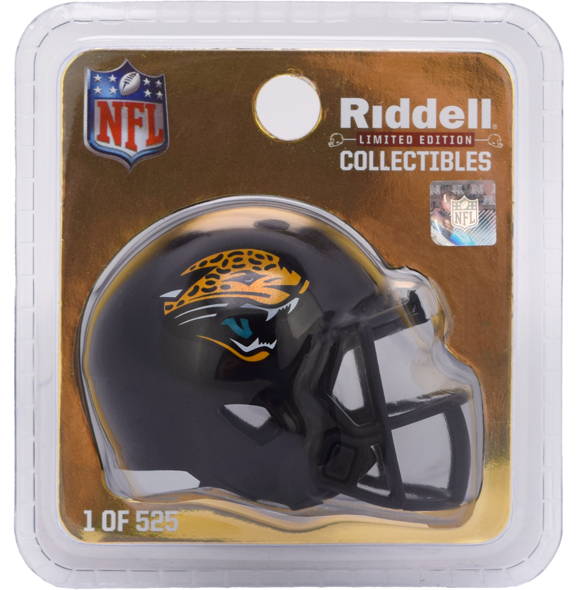 Jacksonville Jaguars Limited Edition Throwback Pocket Size Helmet 