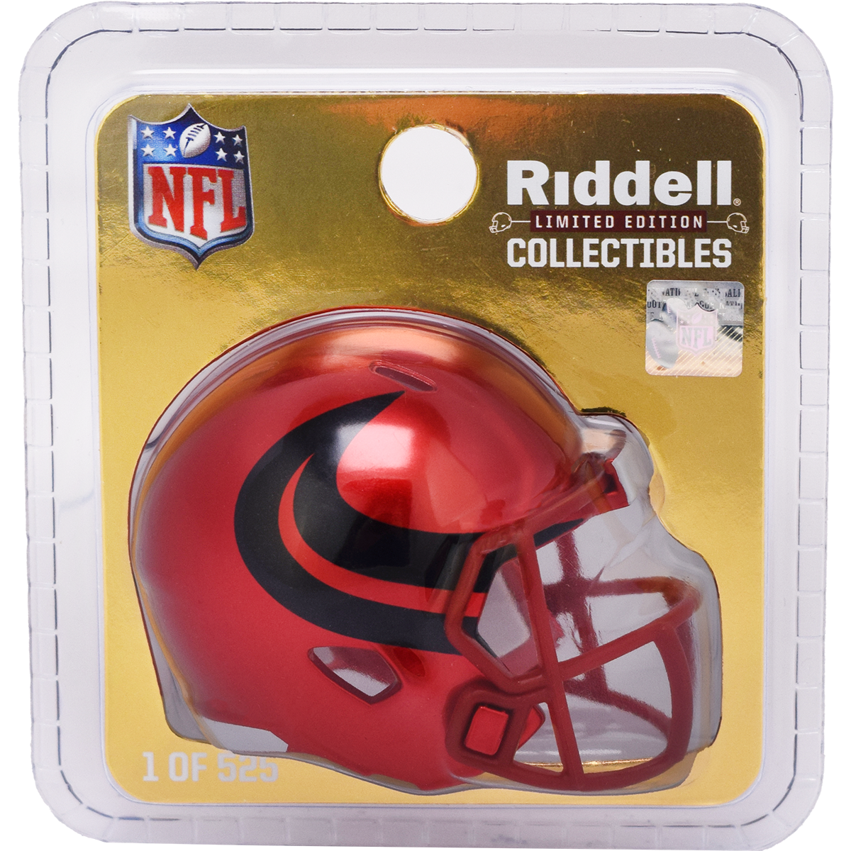 Houston Texans Limited Edition Battle Red Pocket Size Helmet