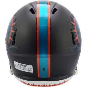 Riddell Casco Miami Dolphins Réplica Mini VSR4 Style 2018, Unisex
