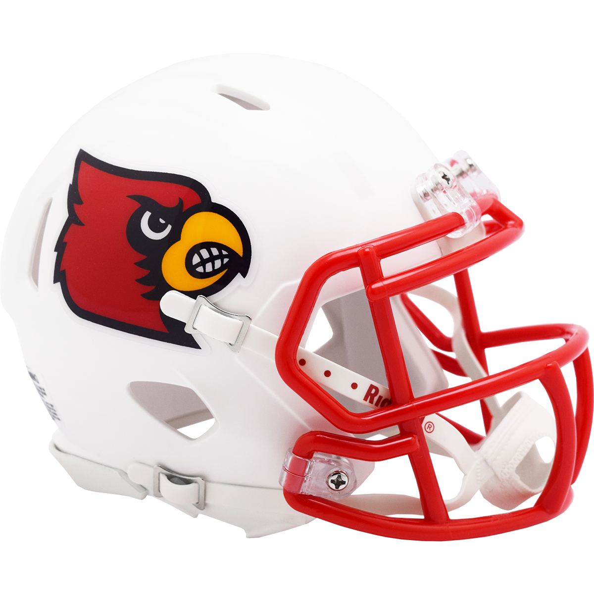 Louisville Cardinals White Mini Speed