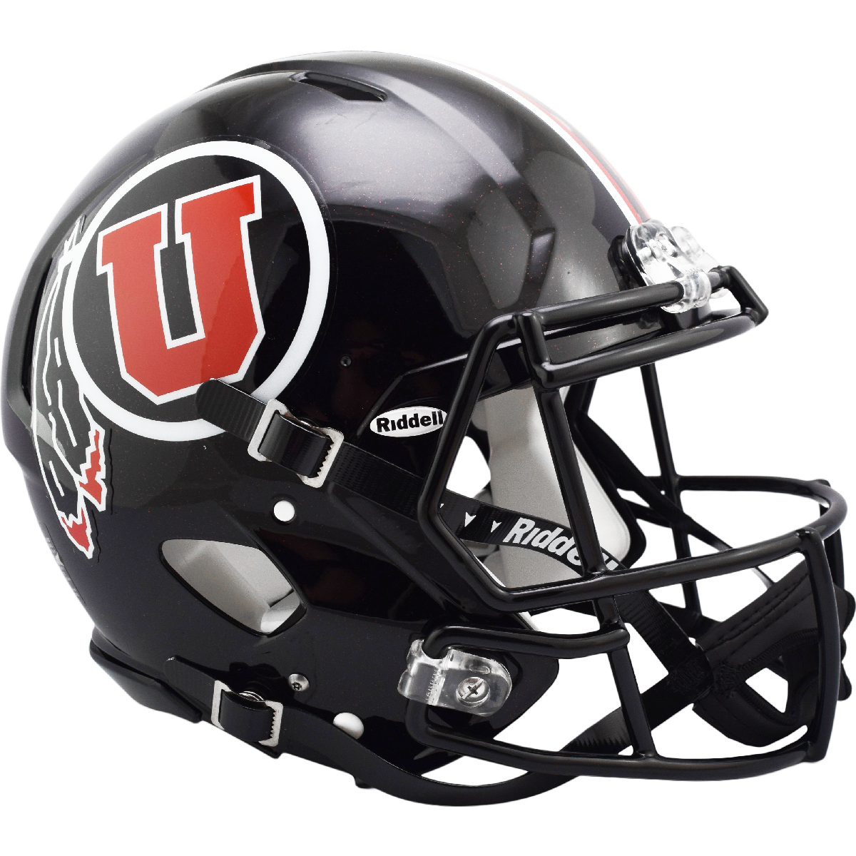 Utah Utes Black Authentic Speed