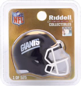 New York Giants Limited Edition Throwback Pocket Size Helmet New York Giants Limited Edition Throwback Pocket Size Helmet