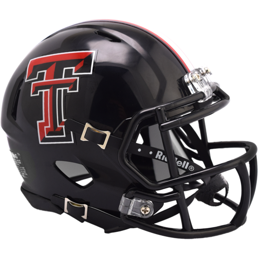 Texas Tech Red Raiders Black Mini Speed