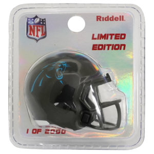 Carolina Panthers Limited Edition On-Field Alternate Pocket Size Helmet Carolina Panthers Limited Edition On-Field Alternate Pocket Size Helmet