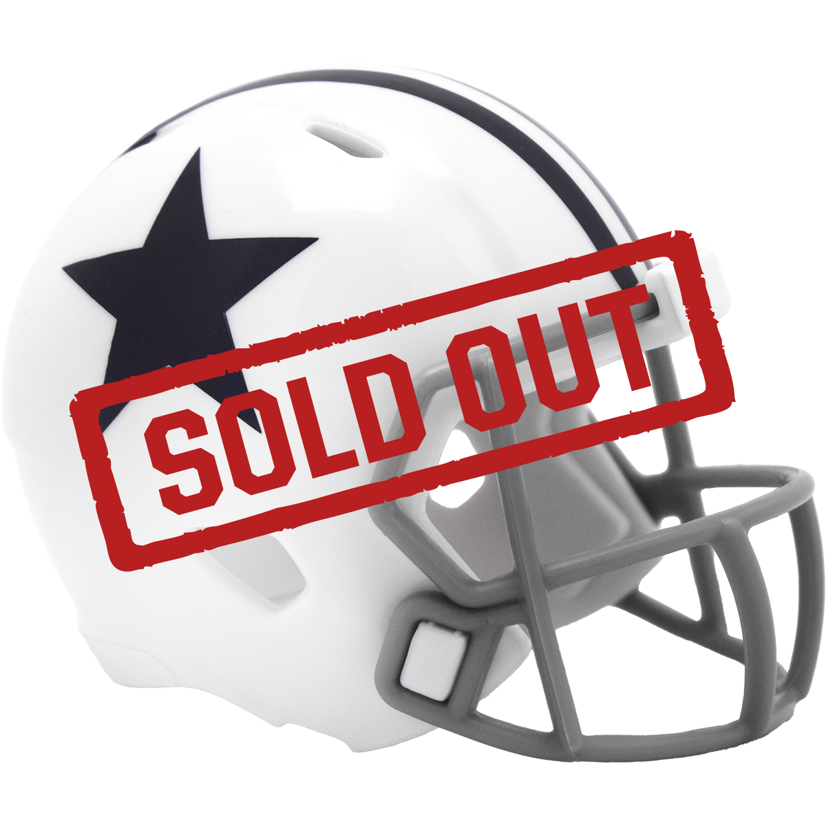Dallas Cowboys Limited Edition Throwback Pocket Size Helmet