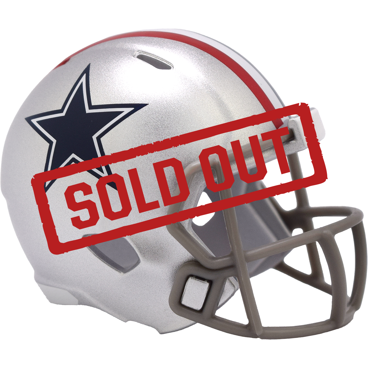 Dallas Cowboys Limited Edition 1976 Throwback Pocket Size Helmet