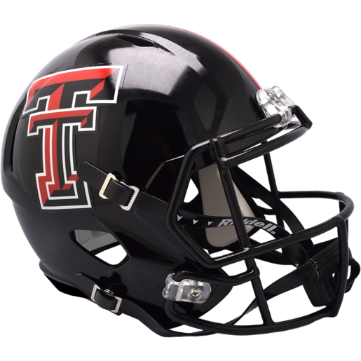 Texas Tech Red Raiders Black Replica Speed