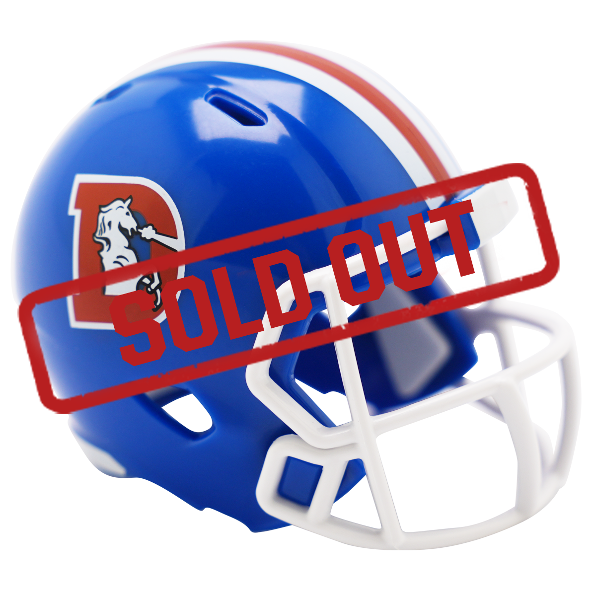 Denver Broncos Limited Edition Throwback Pocket Size Helmet Denver Broncos Limited Edition Throwback Pocket Size Helmet