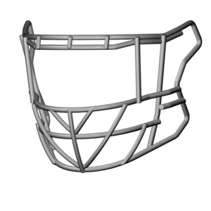 SF-2EG-TX-HD LT GRAY | Face Masks | Helmet Accessories