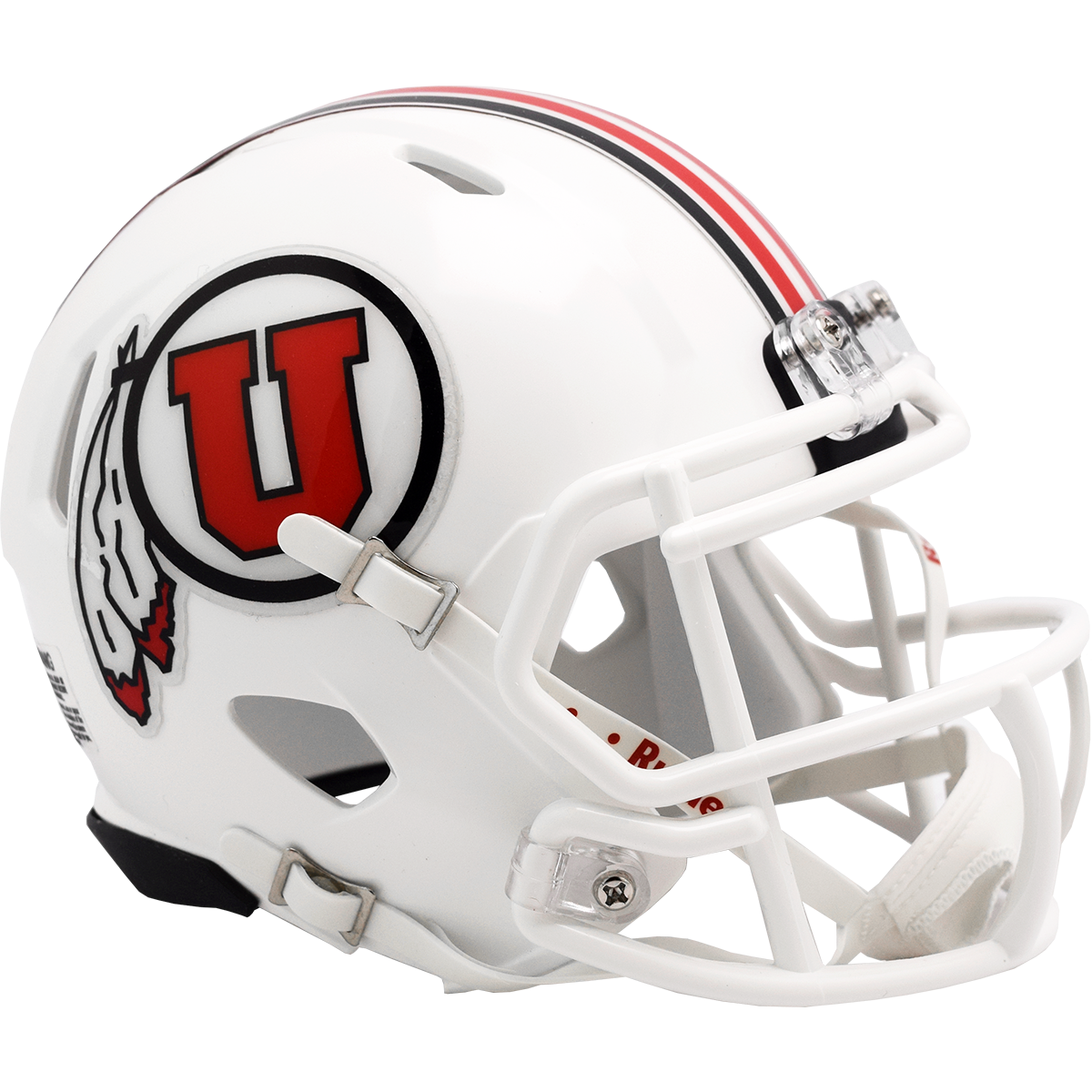Utah Utes White Mini Speed