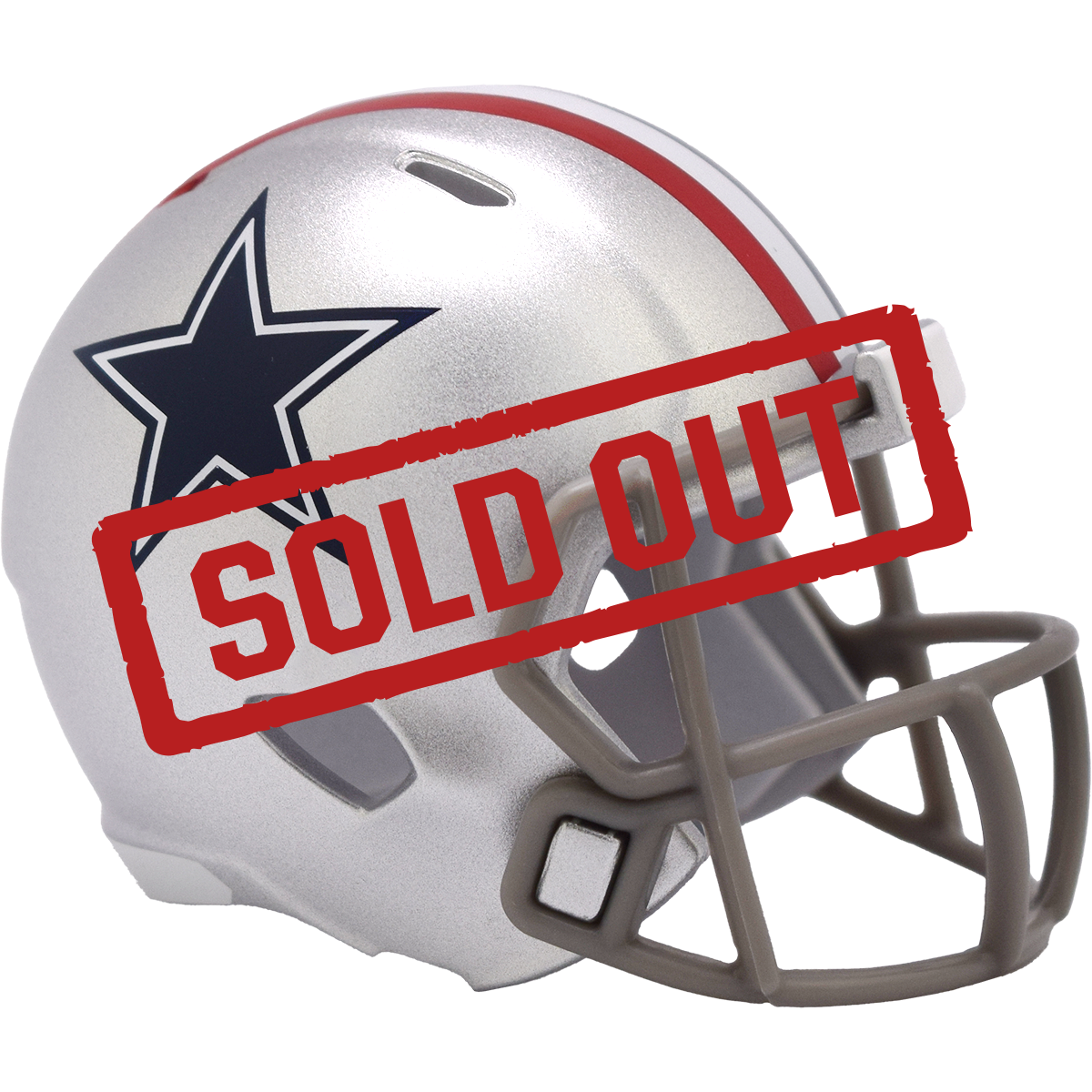 Dallas Cowboys Limited Edition 1976 Throwback Pocket Size Helmet