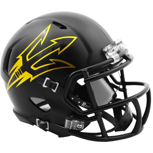 Arizona State Sun Devils Mini Speed Satin Black