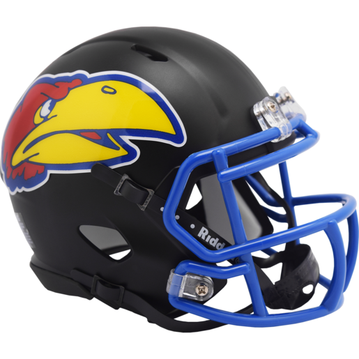 Kansas Jayhawks Black Mini Speed