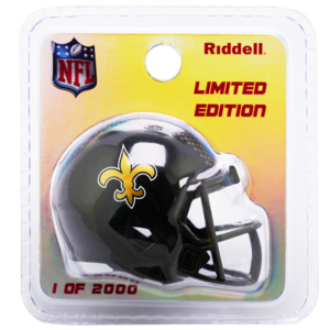 New Orleans Saints Limited Edition On-Field Alternate Pocket Size Helmet