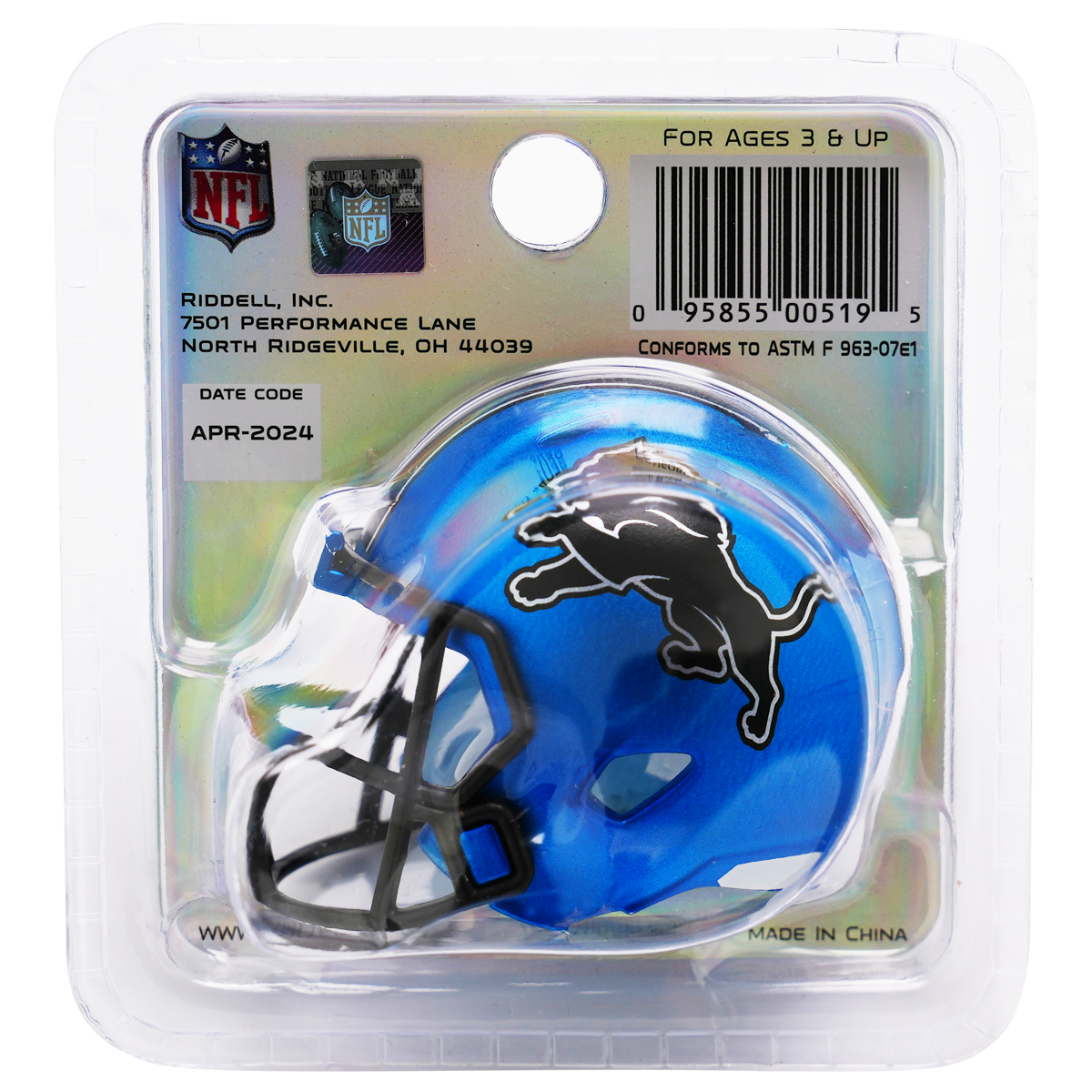 Detroit Lions Limited Edition On-Field Alternate Pocket Size Helmet