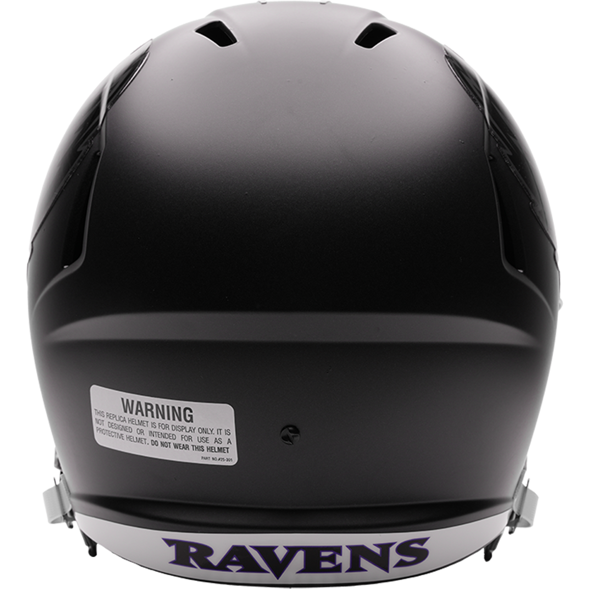 Baltimore Ravens Darkness Helmet On Field Alternate Replica Speed
